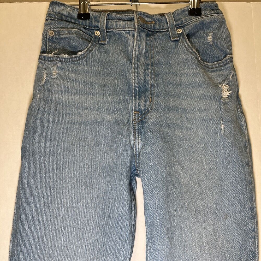 Levi's Premium 70s High Flare Size 26 Big E - Picture 2 of 12